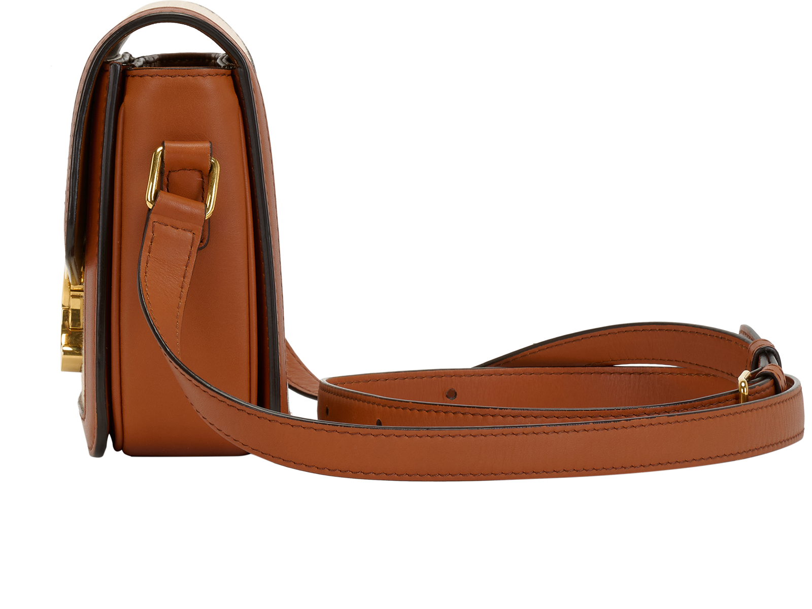 Teen Triomphe, &pound;1,600, Handbags, Beige/Tan, Canvas/Leather, Bottom view